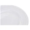 Dinnerware Set Home ESPRIT White Porcelain Glam 18 Pieces
