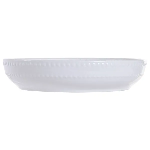 Dinnerware Set Home ESPRIT White Porcelain Glam 18 Pieces