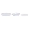 Dinnerware Set Home ESPRIT White Porcelain Glam 18 Pieces
