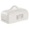 Butter Dish Home ESPRIT Porcelain 19 X 11,4 X 11 CM
