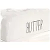 Butter Dish Home ESPRIT Porcelain 19 X 11,4 X 11 CM