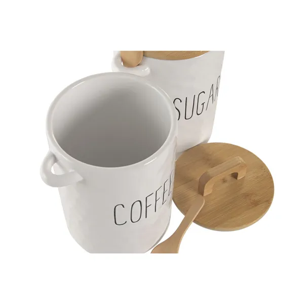 Tin Home ESPRIT White Natural Spoon Cottage 12 Pieces (2)