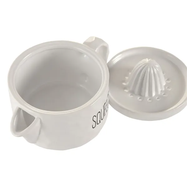 Exprimidor Home ESPRIT White Porcelain 19,5 X 12,3 X 13 CM