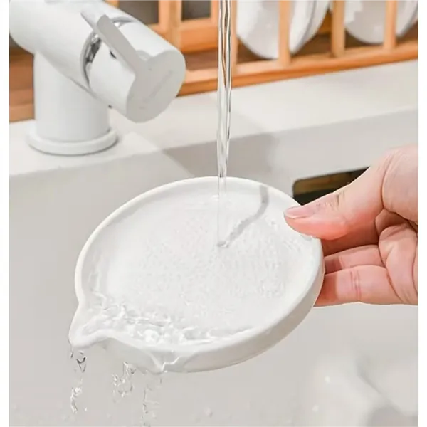 Grater Home ESPRIT White Porcelain 18,3 X 18,3 X 3,4 CM