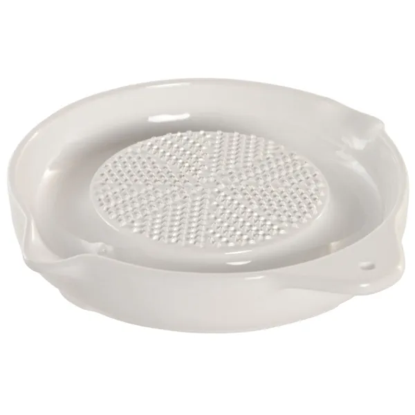 Grater Home ESPRIT White Porcelain 18,3 X 18,3 X 3,4 CM