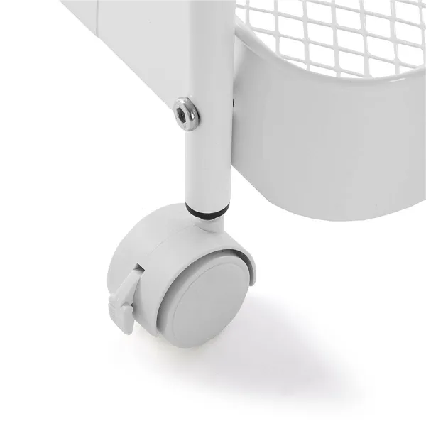 Kitchen Trolley Versa White 30 x 76 x 46 cm Iron