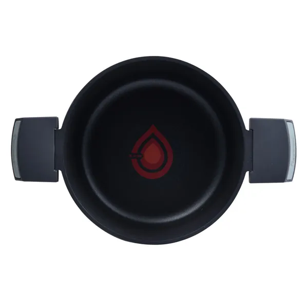 Casserole with lid Masterpro GASTRO REECO MP Black