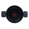 Casserole with lid Masterpro GASTRO REECO MP Black