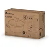 Casserole with lid Masterpro GASTRO REECO MP Black