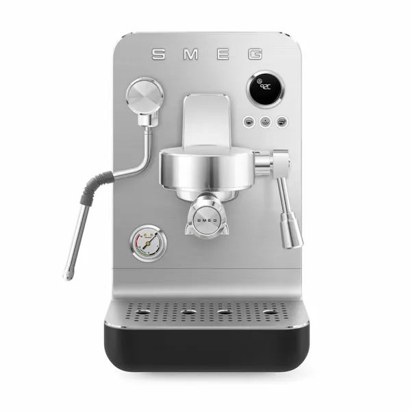 Express Manual Coffee Machine Smeg EMC02BLMEU Matte back