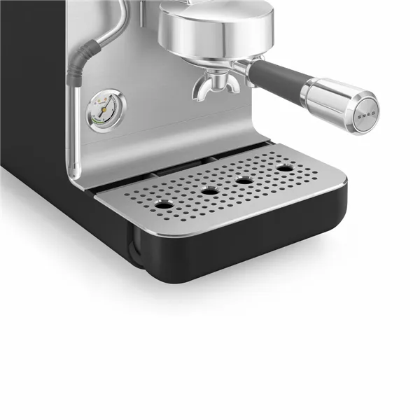 Express Manual Coffee Machine Smeg EMC02BLMEU Matte back