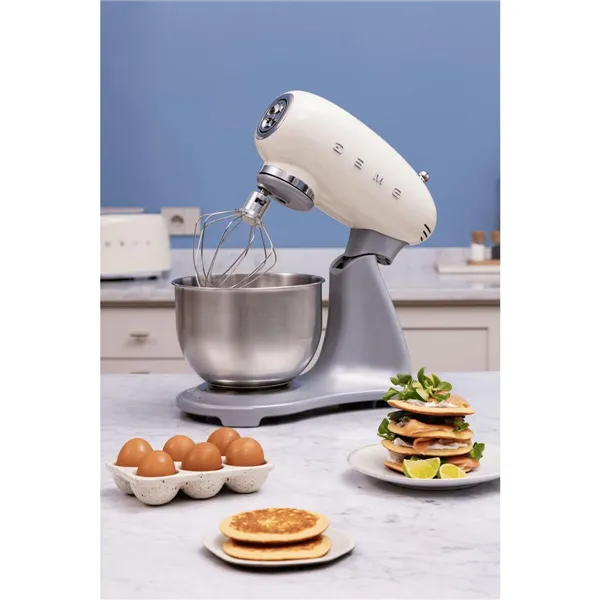 Mixer-Kneader with Bowl Smeg SMF04CREU Cream