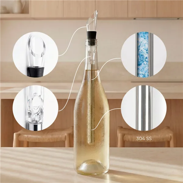 Set of Wine Accessories Chillour InnovaGoods 7 Pieces