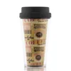 Glass with Lid Plastic 300 ml