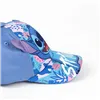 Child Cap with Ears Stitch Blue