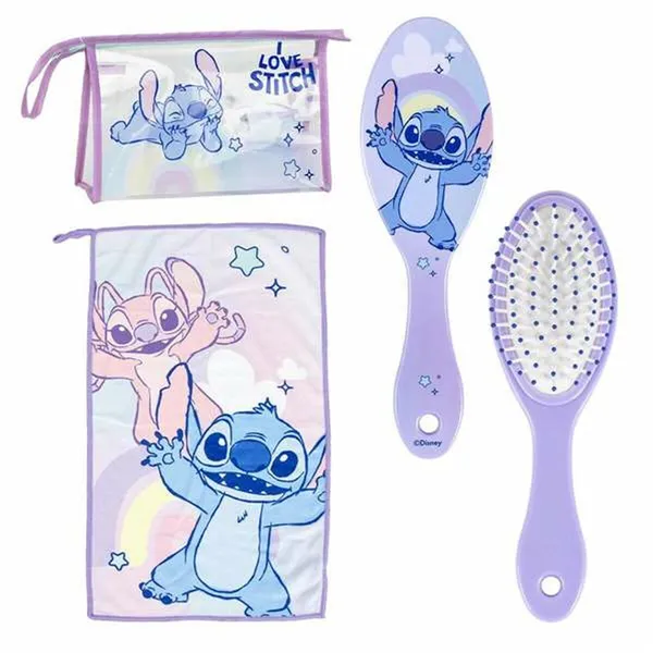 Travel Vanity Case Stitch Lilac 23 x 15 x 8 cm