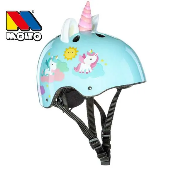 Children's Cycling Helmet Moltó Blue
