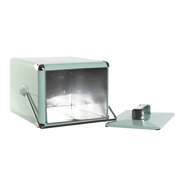 Portable Fridge Home ESPRIT Green PVC Metal Steel polypropylene 17 L 32 x 24 x 43 cm