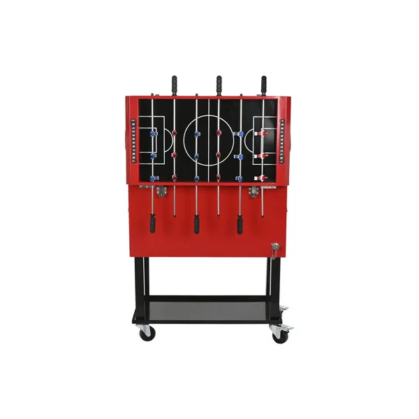 Portable Fridge Home ESPRIT Black Red Metal 71 x 62 x 85 cm