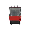 Portable Fridge Home ESPRIT Black Red Metal 71 x 62 x 85 cm