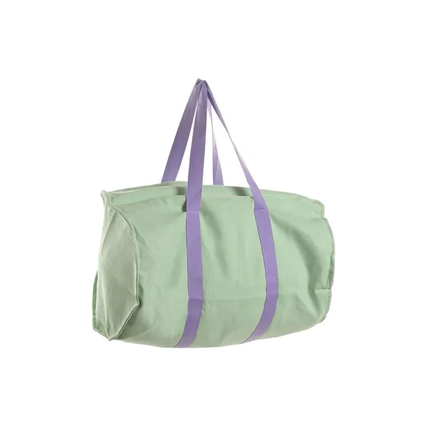Beach Bag Home ESPRIT Blue White Green polialgodon 60 x 38 x 38 cm (3 Units)