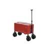 Portable Fridge Home ESPRIT Black Red Metal polypropylene 88 X 39 X 120 CM