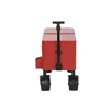 Portable Fridge Home ESPRIT Black Red Metal polypropylene 88 X 39 X 120 CM