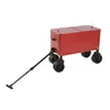 Portable Fridge Home ESPRIT Black Red Metal polypropylene 88 X 39 X 120 CM