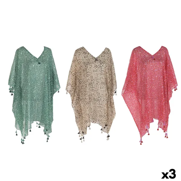 Sarong Home ESPRIT Brown Green Pink (3 Units)