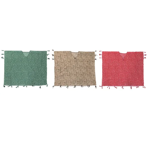 Sarong Home ESPRIT Brown Green Pink (3 Units)