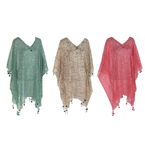 Sarong Home ESPRIT Brown Green Pink (3 Units)