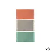 Beach Towel Home ESPRIT Green Beige Golden Coral Polyester Cotton (3)