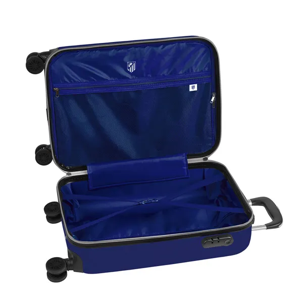 Cabin suitcase Atlético Madrid Blue White Red 20'' 20 L 34,5 x 55 x 20 cm