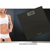 Digital Bathroom Scales Rowenta BS1400V0 Black Tempered Glass