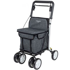 Shopping cart Carlett Dark grey (1 Unit)