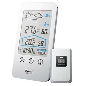 Multi-function Weather Station SAMI LD-1117 Silver