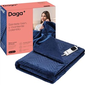 Electric Blanket Daga RELAX 160 x 120 cm Blue 100 % polyester