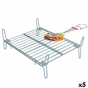 Grill Algon Double Galvanised 30 x 35 cm (5 Units)