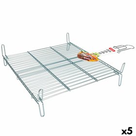 Grill Algon Double Galvanised 45 x 50 cm (5 Units)
