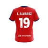 Unisex Short Sleeve T-Shirt Atlético Madrid Official  Red (XL)