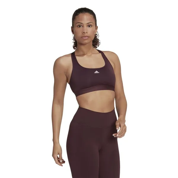 Sports Bra Adidas Powerreact Dark violet S