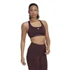 Sports Bra Adidas Powerreact Dark violet S
