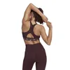 Sports Bra Adidas Powerreact Dark violet S