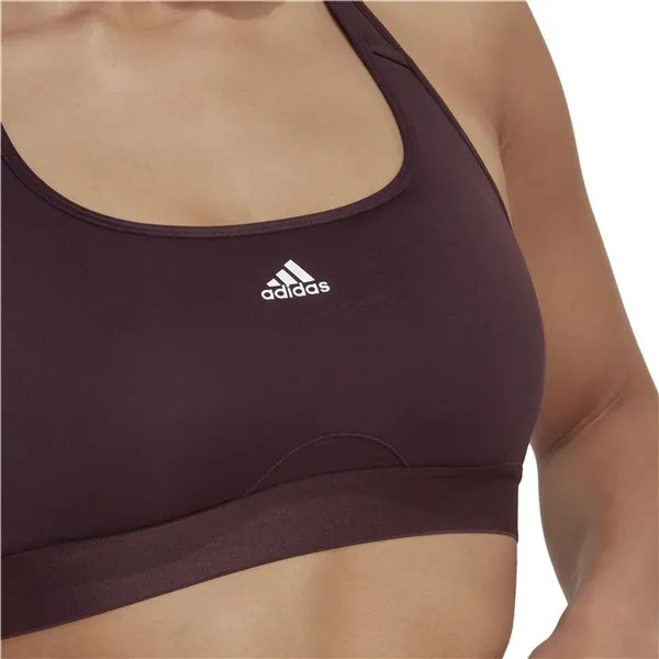 Sports Bra Adidas Powerreact Dark violet S