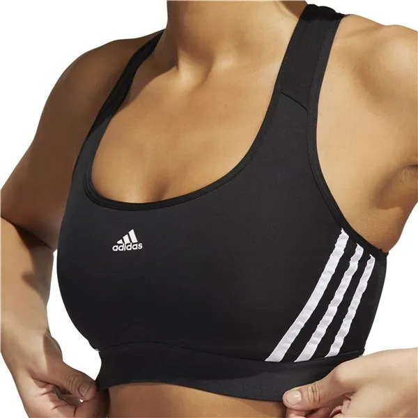 Sports Bra Adidas Pwr Ms 3S Black XS