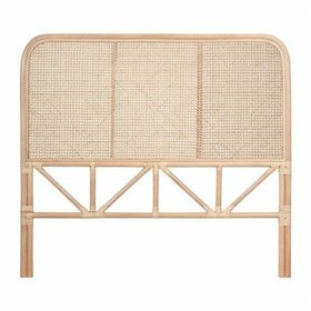 Headboard DKD Home Decor Natural Rattan 178 x 4 x 128 cm