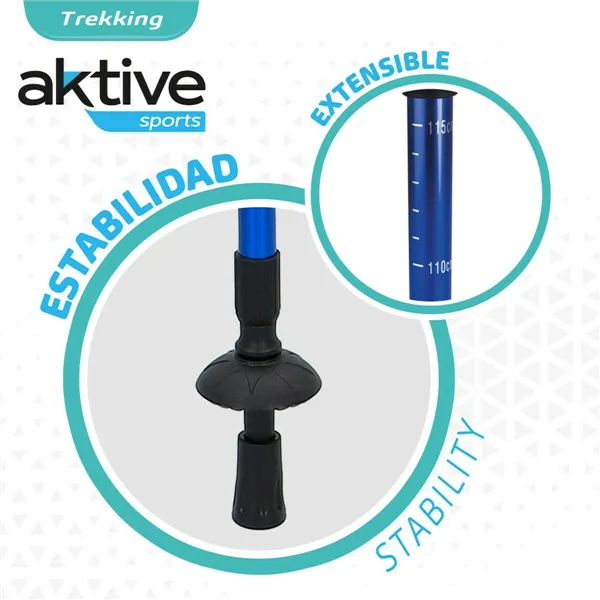 Trekking Stick Aktive 5,3 x 135 x 5,3 cm