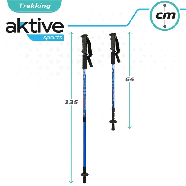 Trekking Stick Aktive 5,3 x 135 x 5,3 cm
