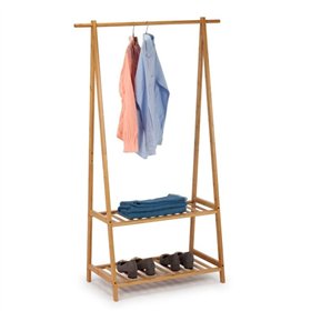 Wall mounted coat hanger Home ESPRIT Natural