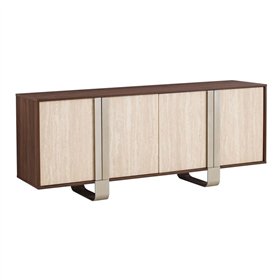 Sideboard Home ESPRIT Metal MDF Wood
